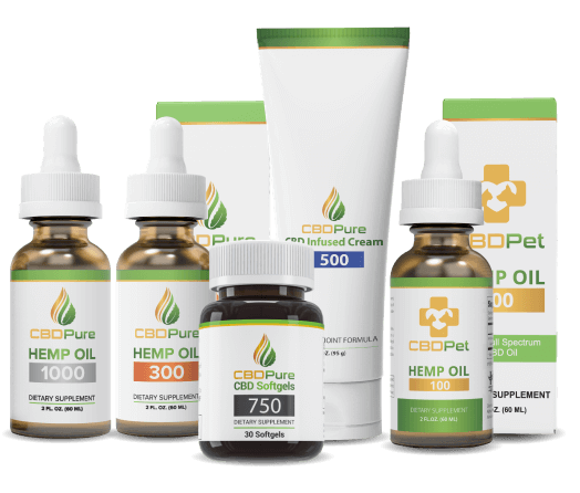 CBDPure Hemp CBD Products